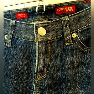 Vintage Express dark blue jeans